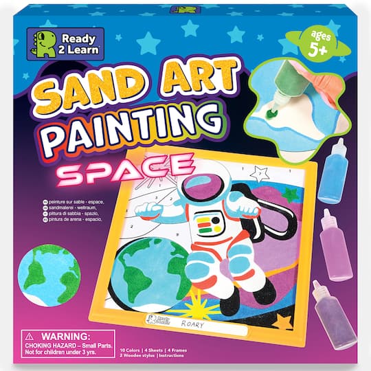 READY 2 LEARN™ Space Sand Art Painting Kit